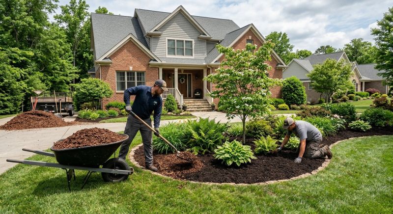 Cypress Mulch Installation in Honolulu, HI